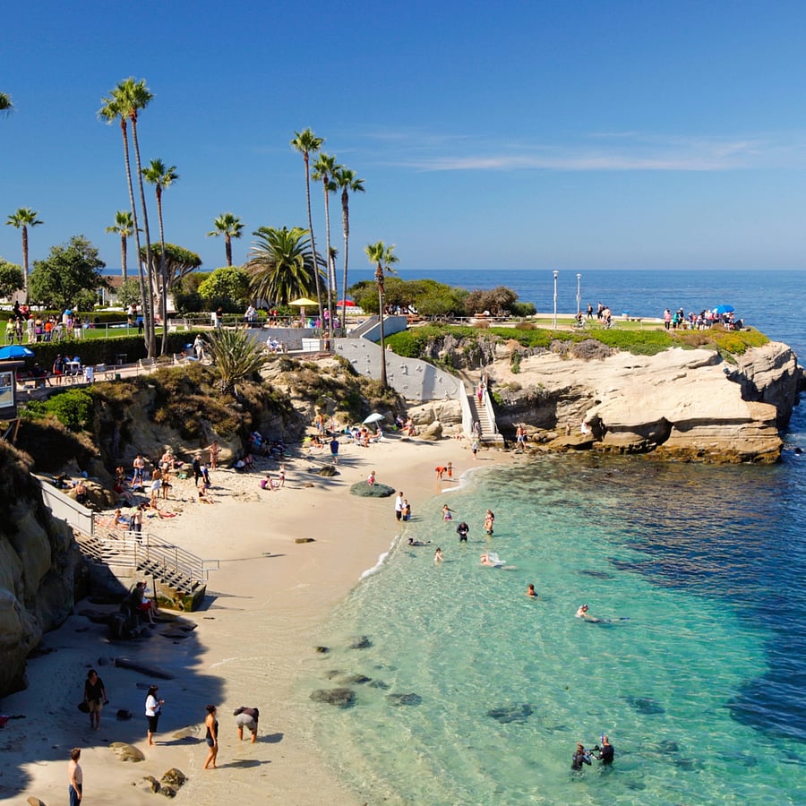The best San Diego Beaches..10-15 minute drive away!