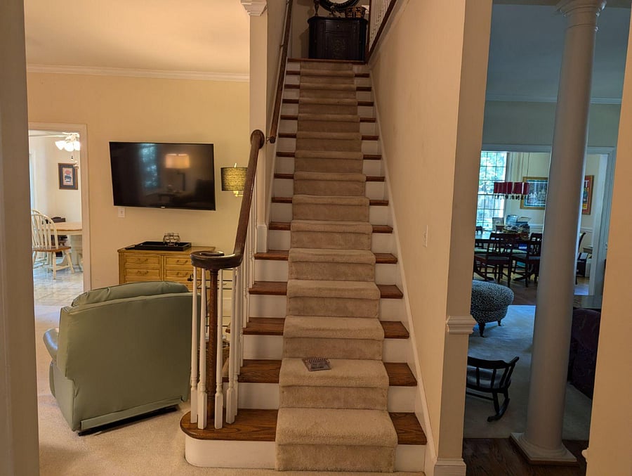 Stairs to Bedrooms, Full Bath & Bonus Room