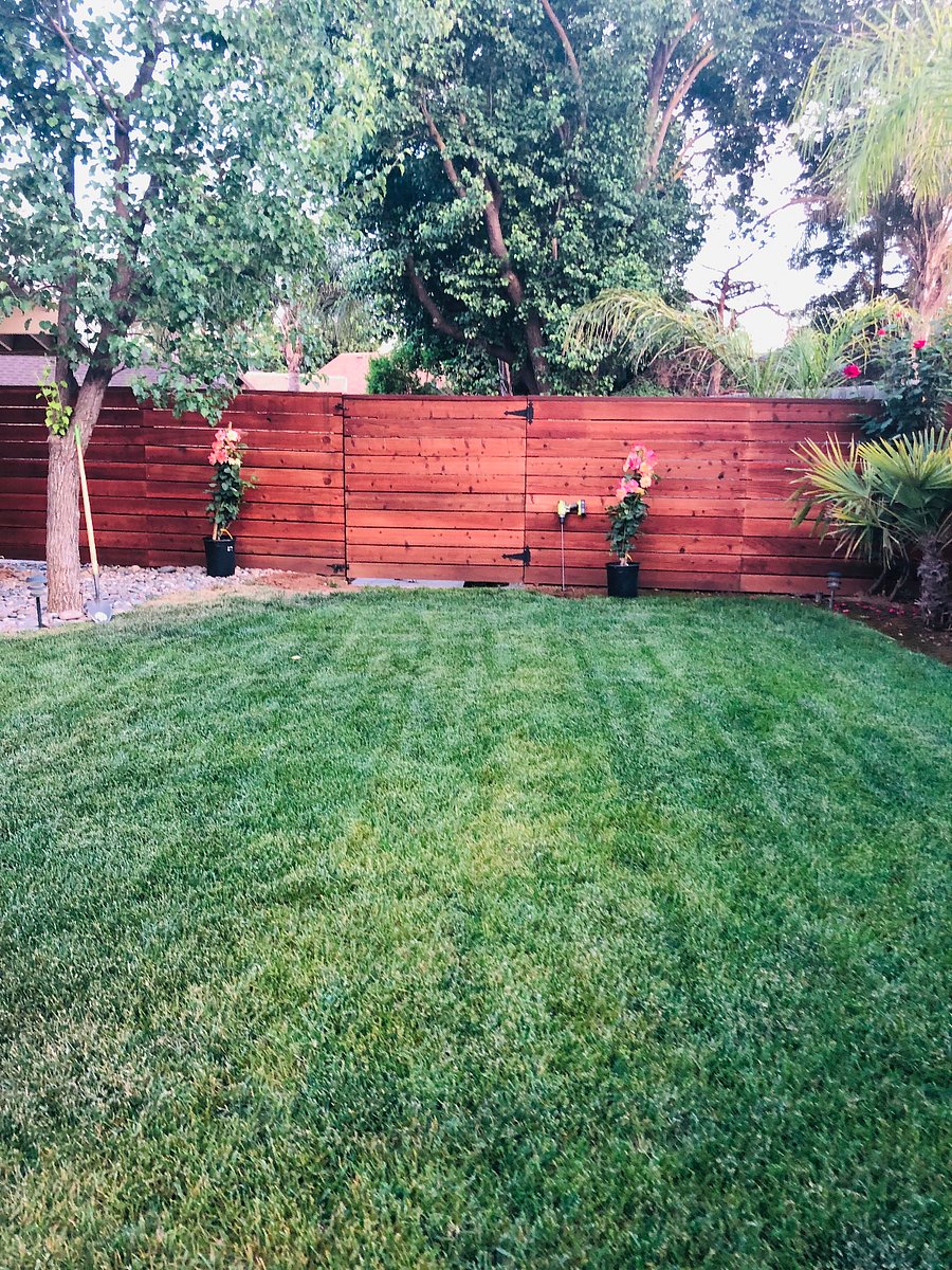 FENCED BACK YARD..