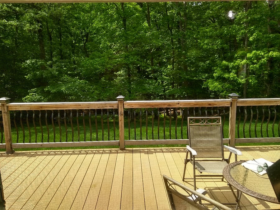 Back deck