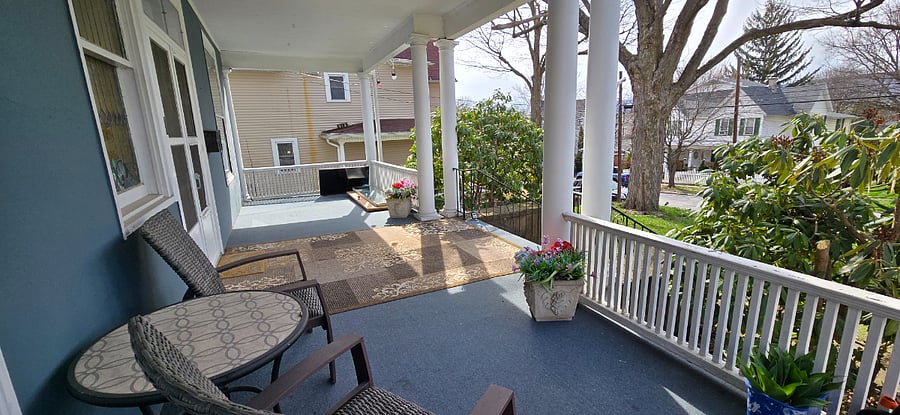 Front Porch seating