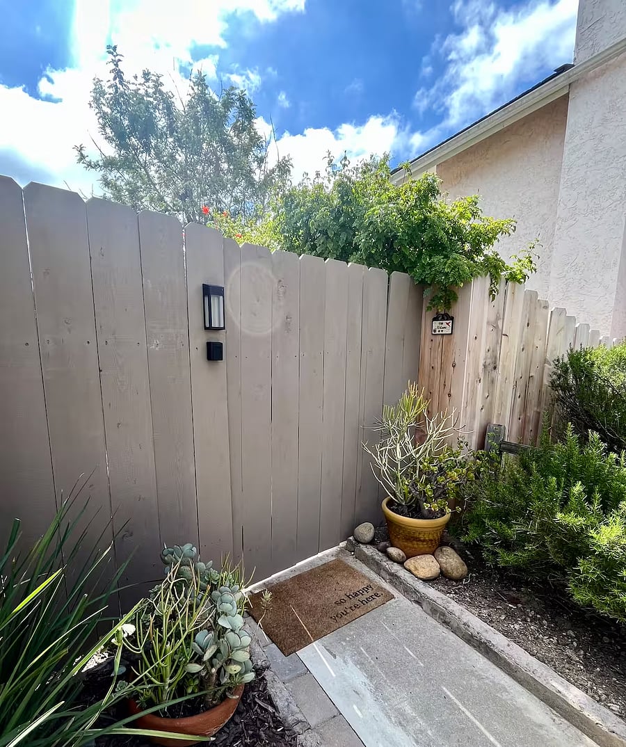 This is the private gate entry.