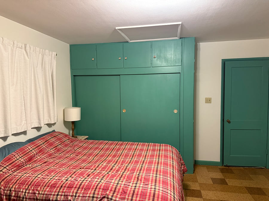 Large Bedroom with half bath