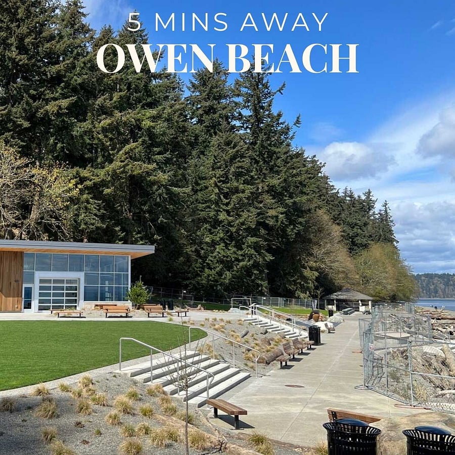 Owen Beach at Point Defiance State Park in Tacoma WA is a favorite destination for travel nurses, contractors, and professionals staying in furnished short-term rentals. Recently renovated, the beach features sandy shores, picnic areas, kayak rentals, and ADA-accessible pathways along Puget Sound. Visitors can enjoy breathtaking views of Vashon Island and Mount Rainier, spot seals and seabirds, or simply relax after a hospital shift or contract job. With easy access to hiking and biking trails that connect through Point Defiance, Owen Beach offers the perfect balance of outdoor recreation and peaceful waterfront living just minutes from downtown Tacoma and local hospitals.