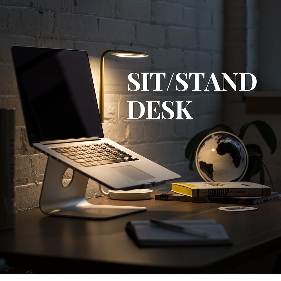Bright work-from-home setup: ergonomic sit/stand desk and adjustable rolling office chair, ideal for contractors and remote workers. Professional corporate housing in Tacoma, WA with private bath with tons of storage for personal items. You are welcome to work in the privacy of your room or in the common areas. The perfect solution for corporate short term housing in Tacoma, Washington. 