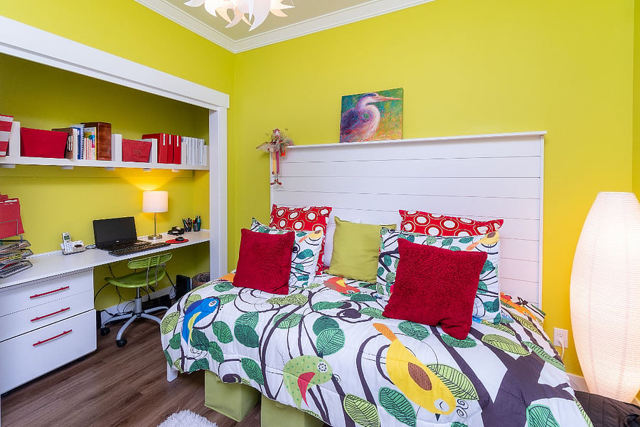 Bedroom #2 - Great Office Space and XL Twin Bed