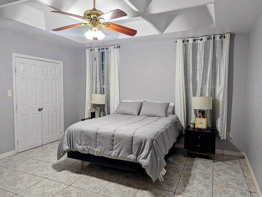 Bedroom#1 is downstairs