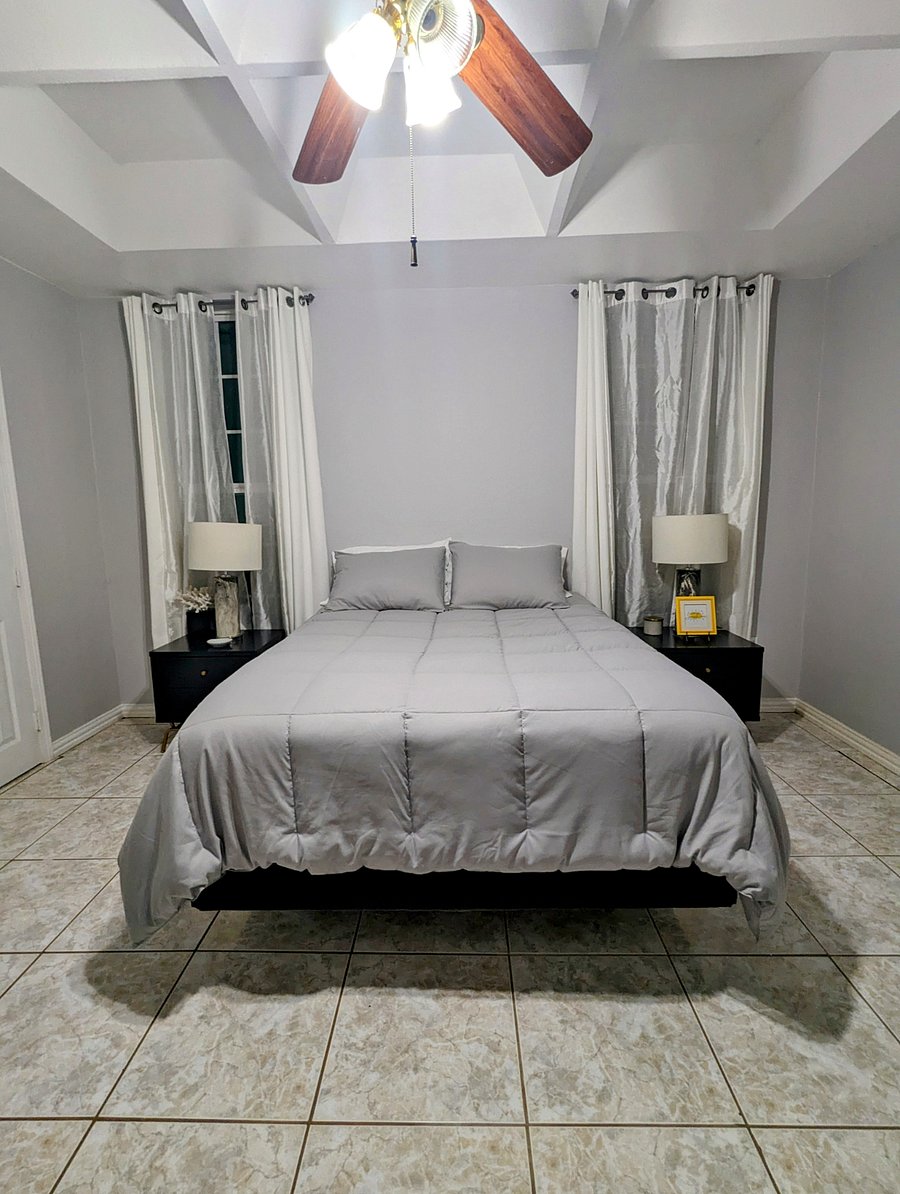 Bedroom 1 is downstairs