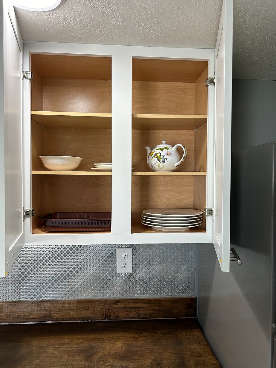 kitchen plates and silverware