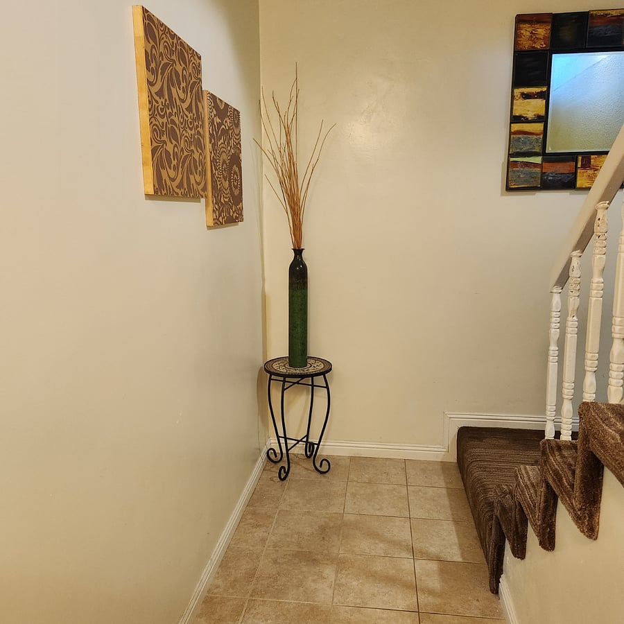 downstairs hallway