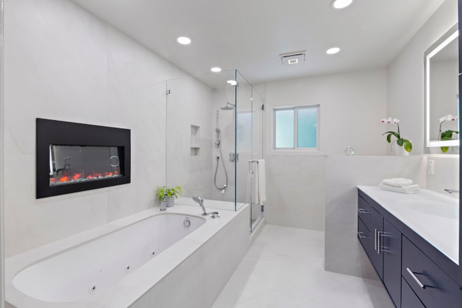 master bathroom