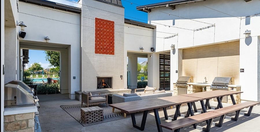 Community Outdoor Seating Area