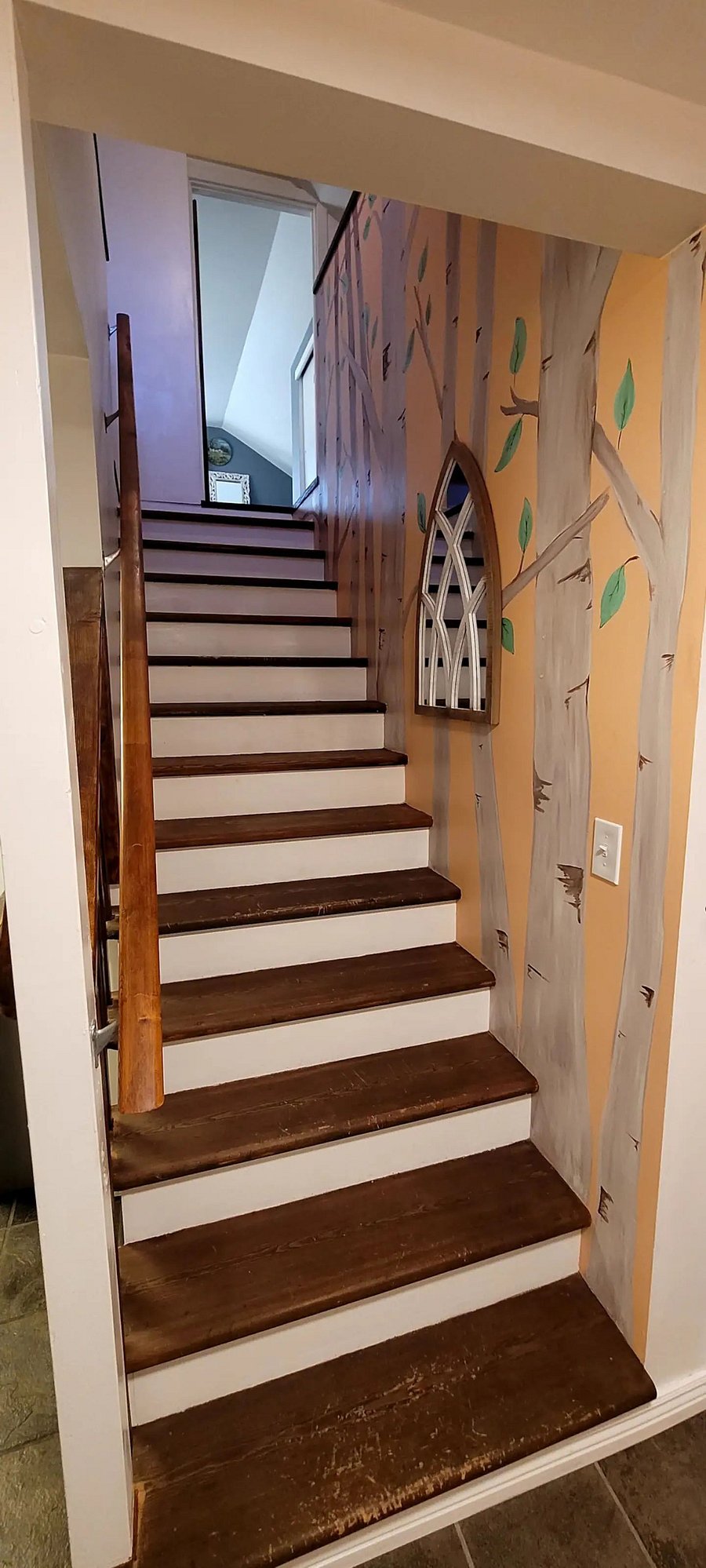 Stairs to Second Floor