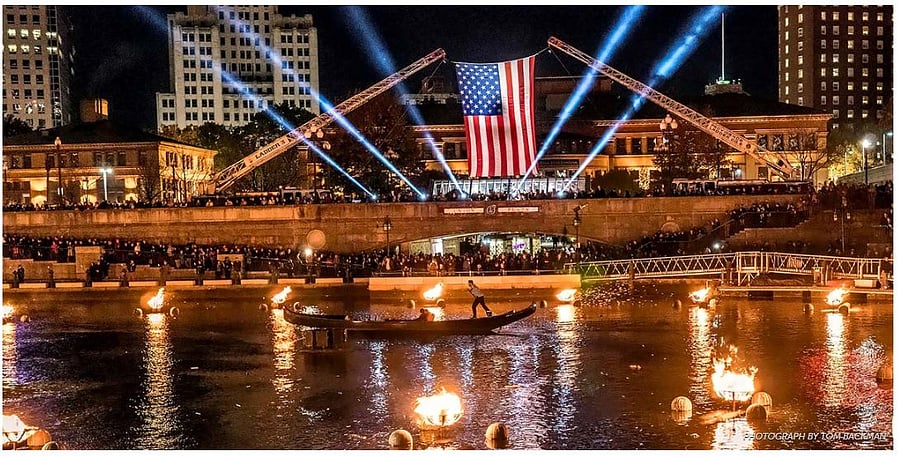 WaterFire Providence - free event held different dates throughout the year, walking distance from my apartment.