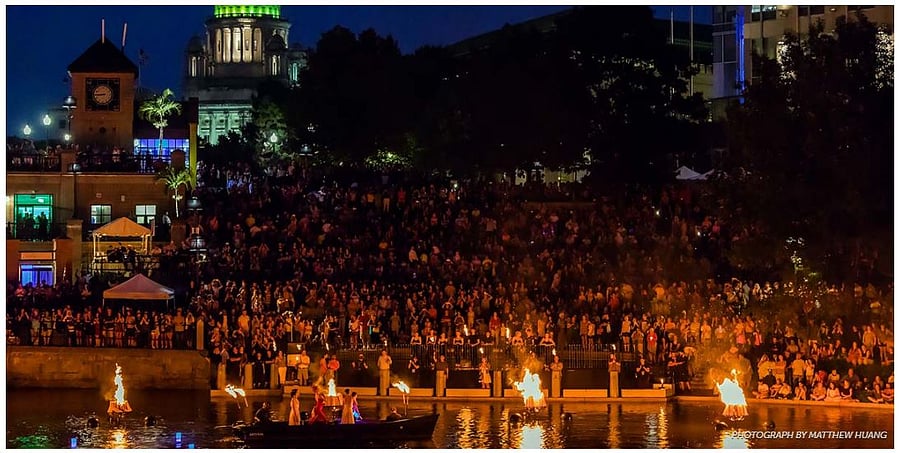WaterFire Providence - free event held different dates throughout the year, walking distance from my apartment.