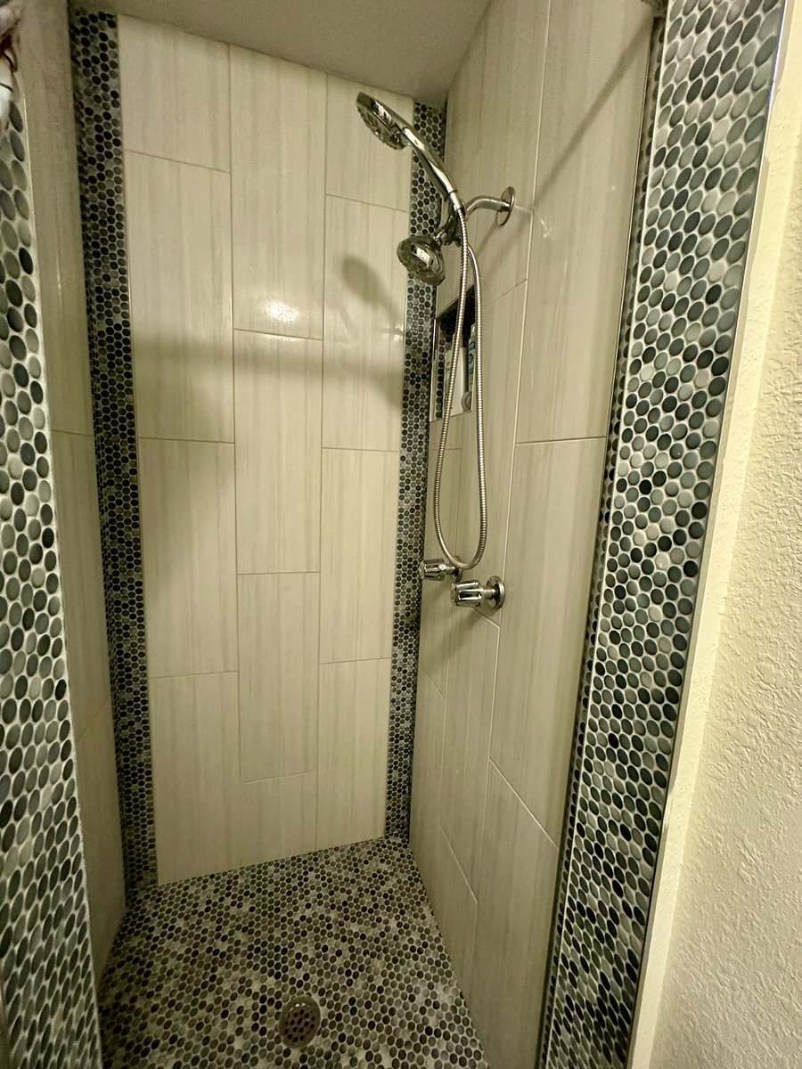 Master Bath Custom Tile Shower