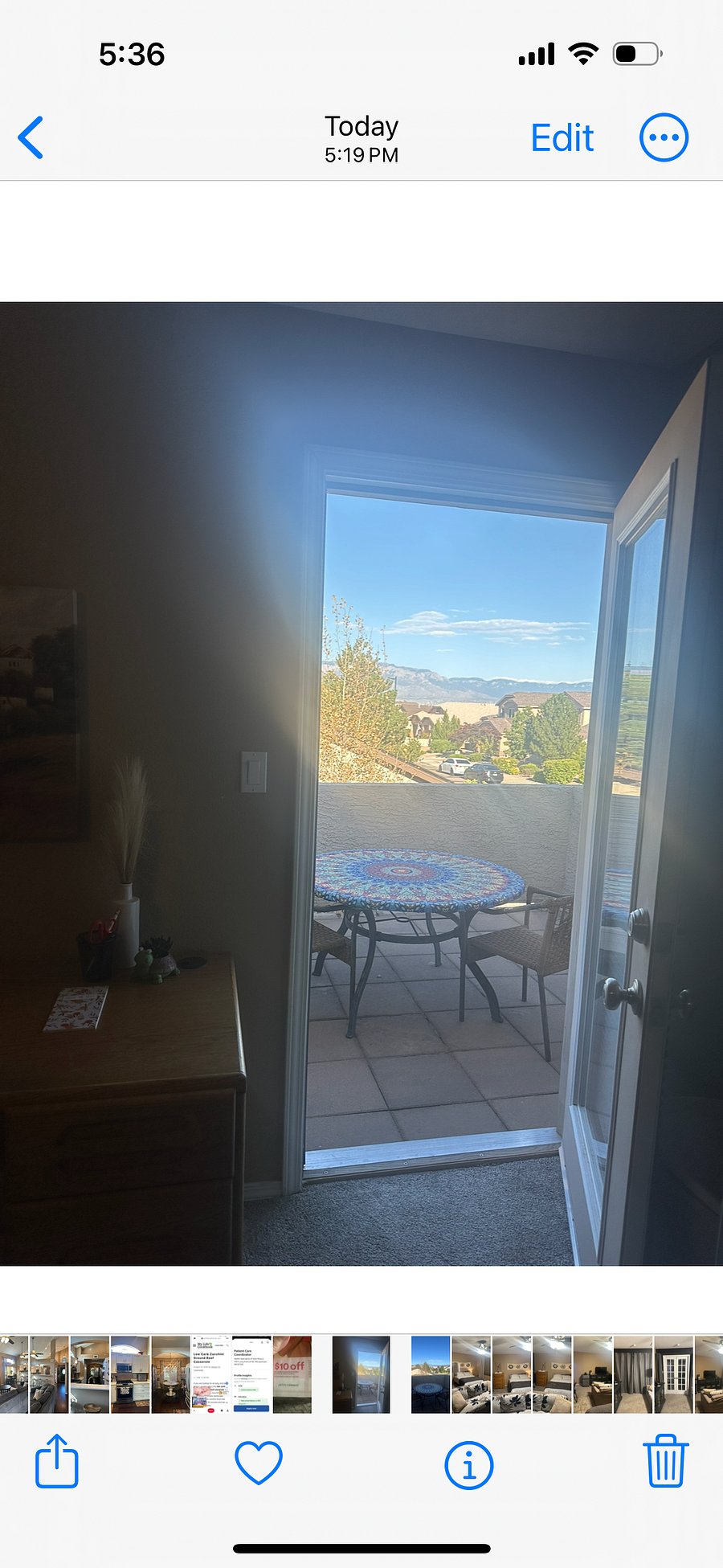 Your personal balcony