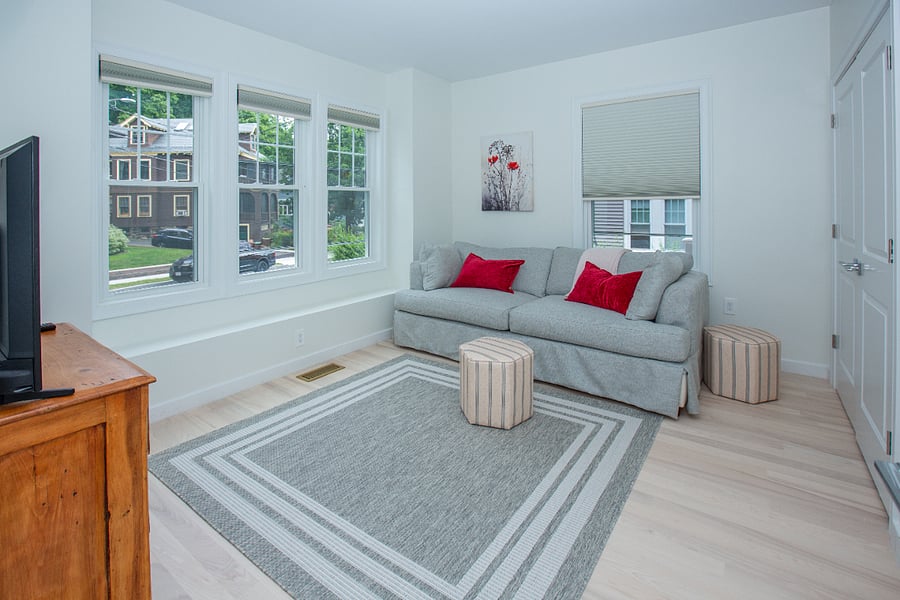 3rd Bedroom with pullout queen sofa.