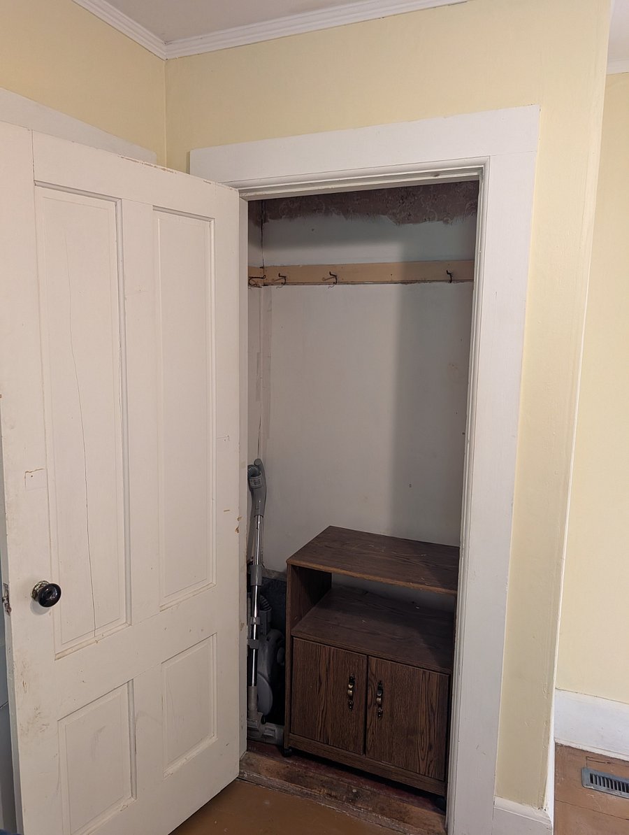 Second bedroom closet.