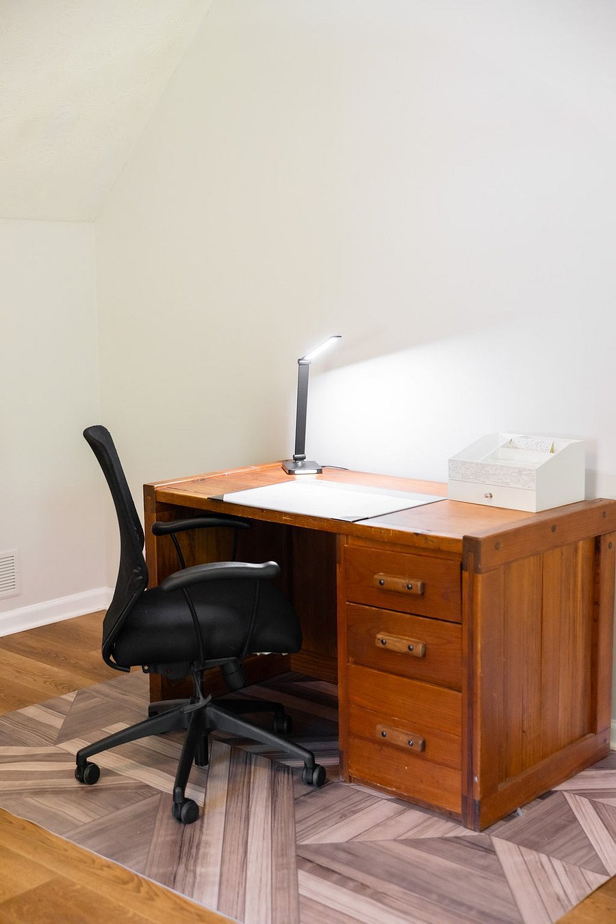 Desk upstairs right