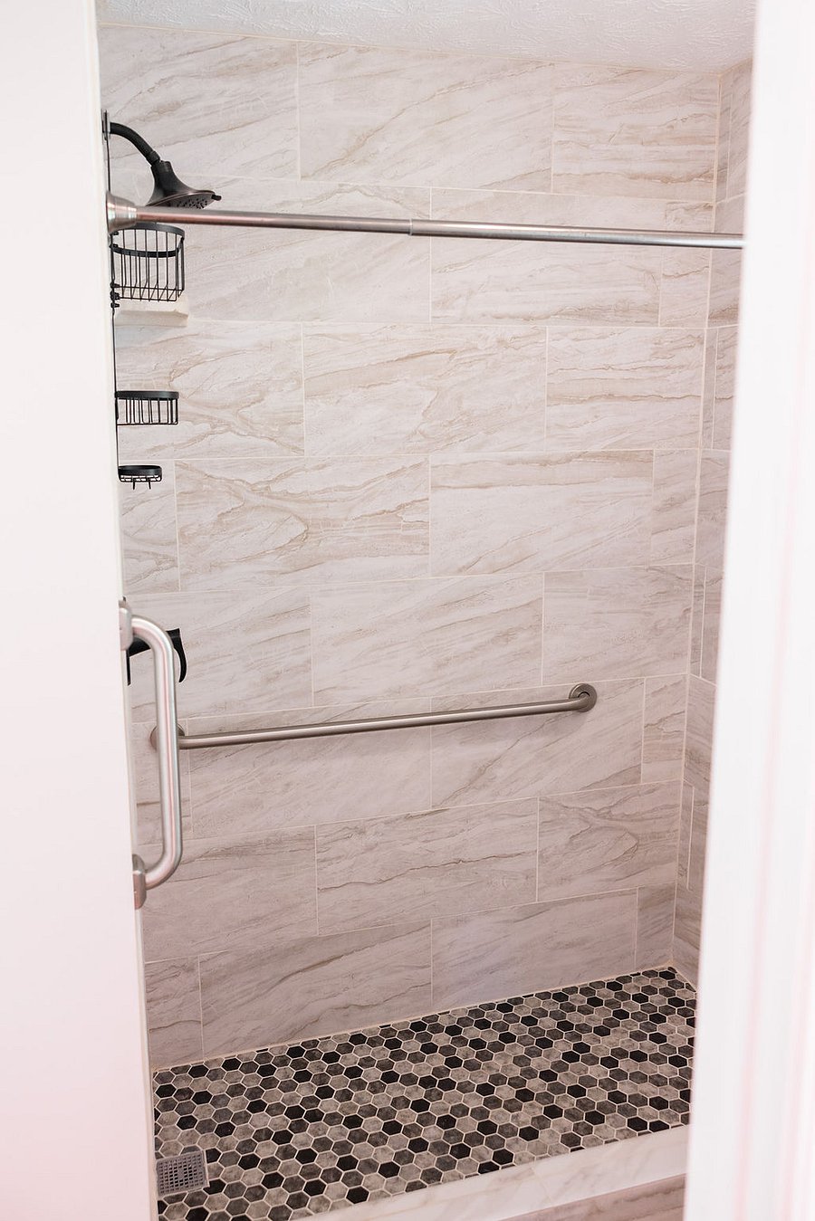 Master shower