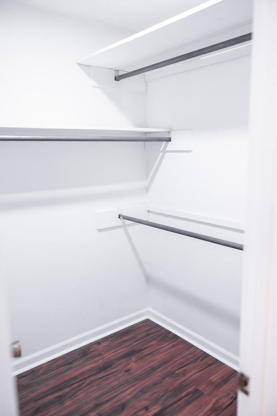 One of 3 closets in master bedroom