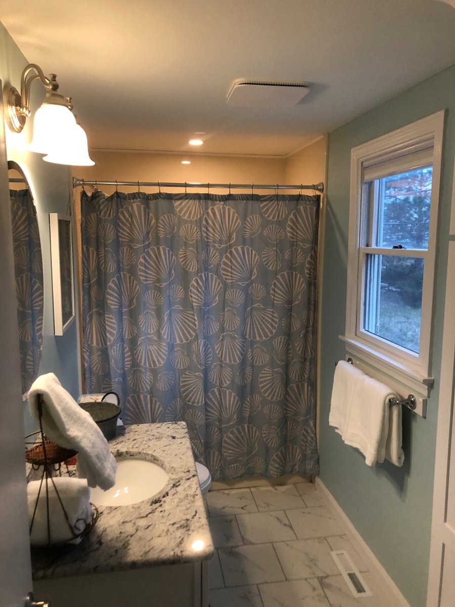 Large shower