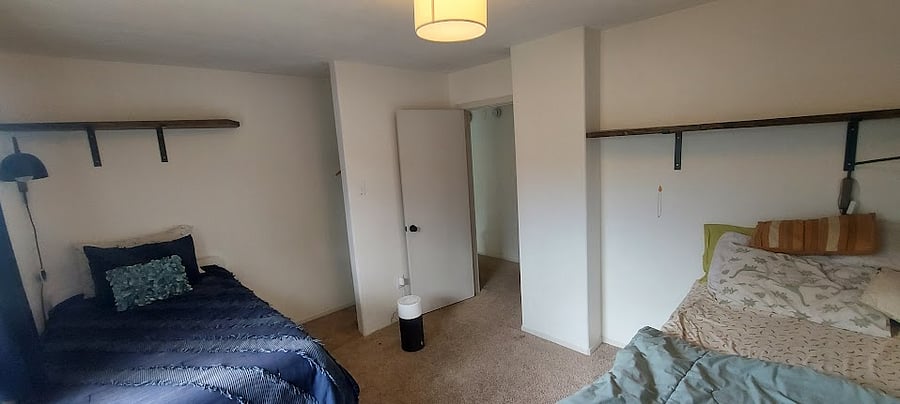 All bedroom lights are dimmable.