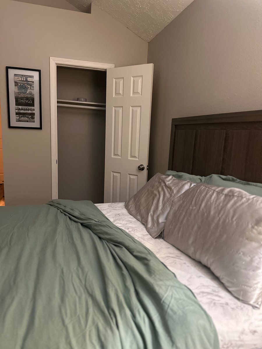 Closet space for your belongings