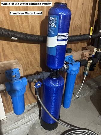 Whole House Water filter + New water pipes = Chemical free showers and you can drink out of every tap if you wanted to. 