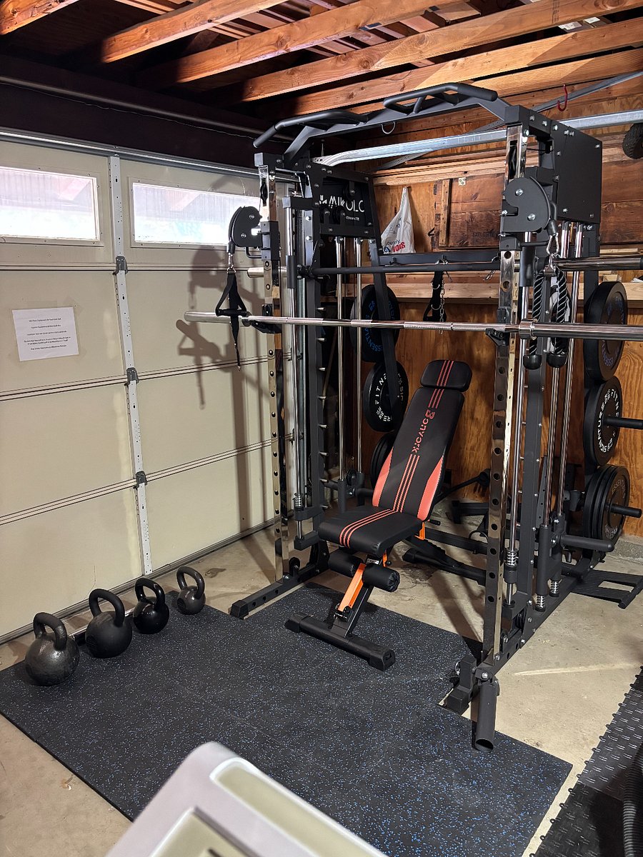 Gym Equipment is available for use.