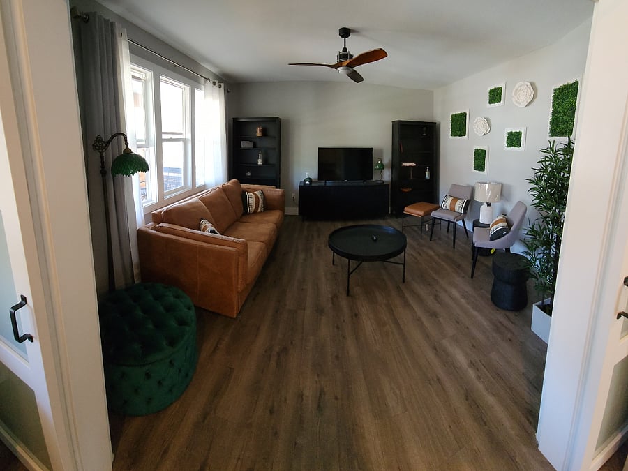 TV room for when you want to watch something with Friends!
