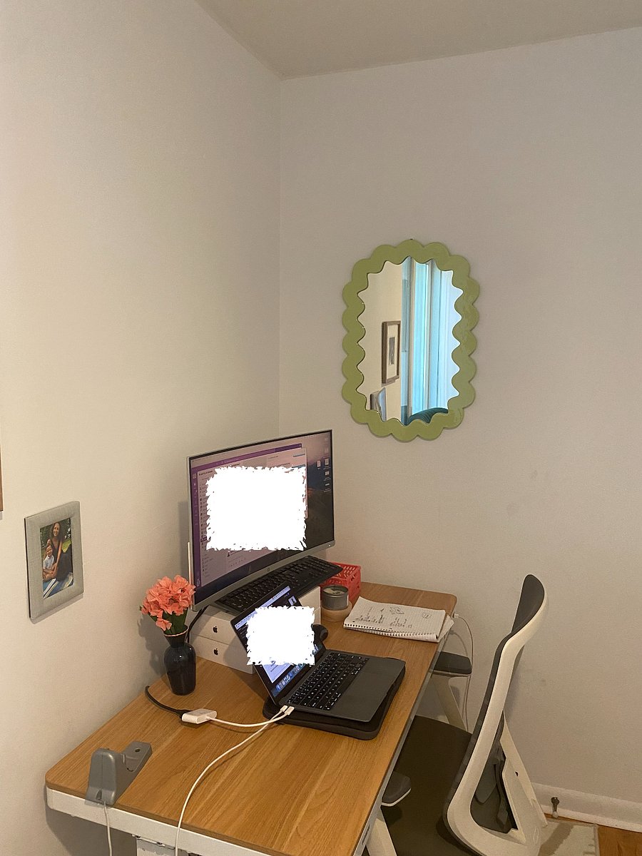 Office section of the 3rd bedroom/office