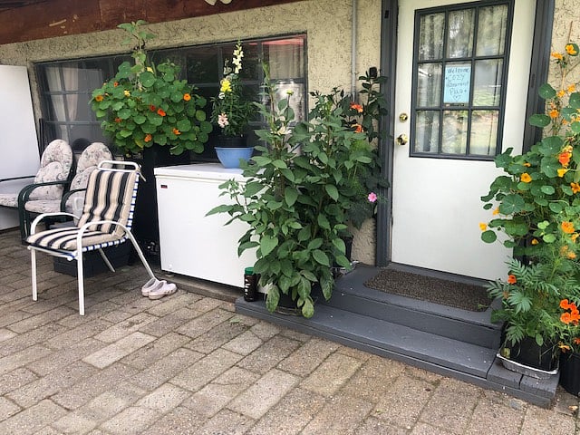 Entrance of the Cozy place.