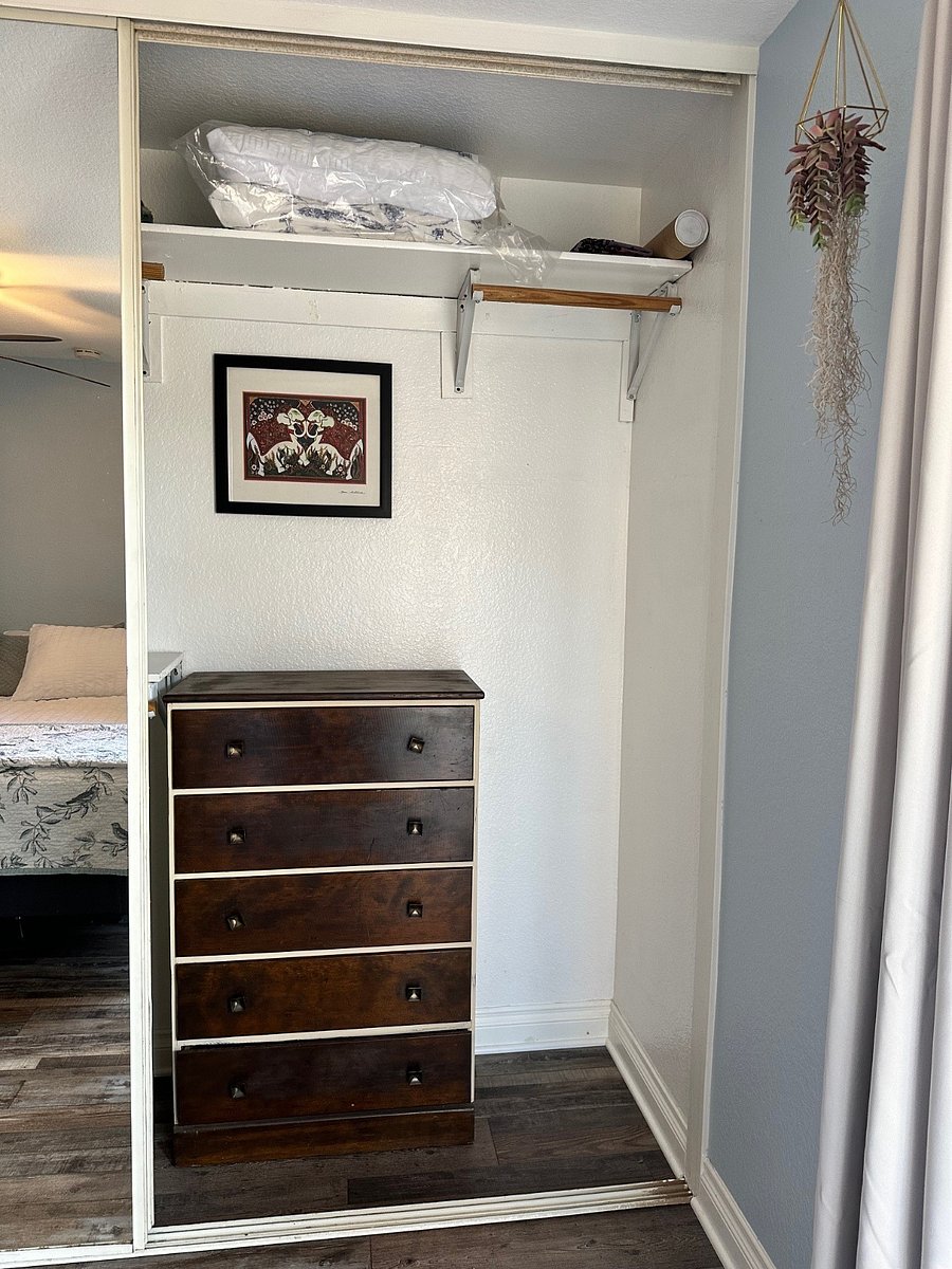 Second dresser in closet