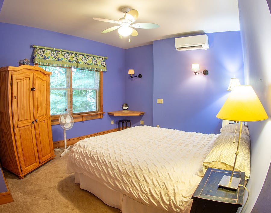 Not included when renting the upstairs room only
