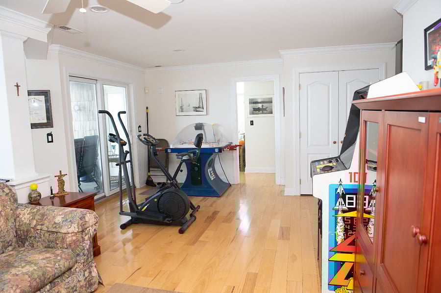 Exercise area and 2nd floor living room