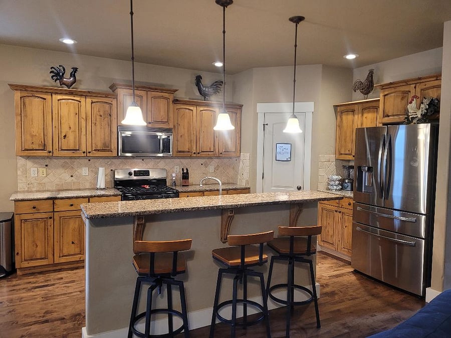 Kitchen fully stocked with everything you could need!