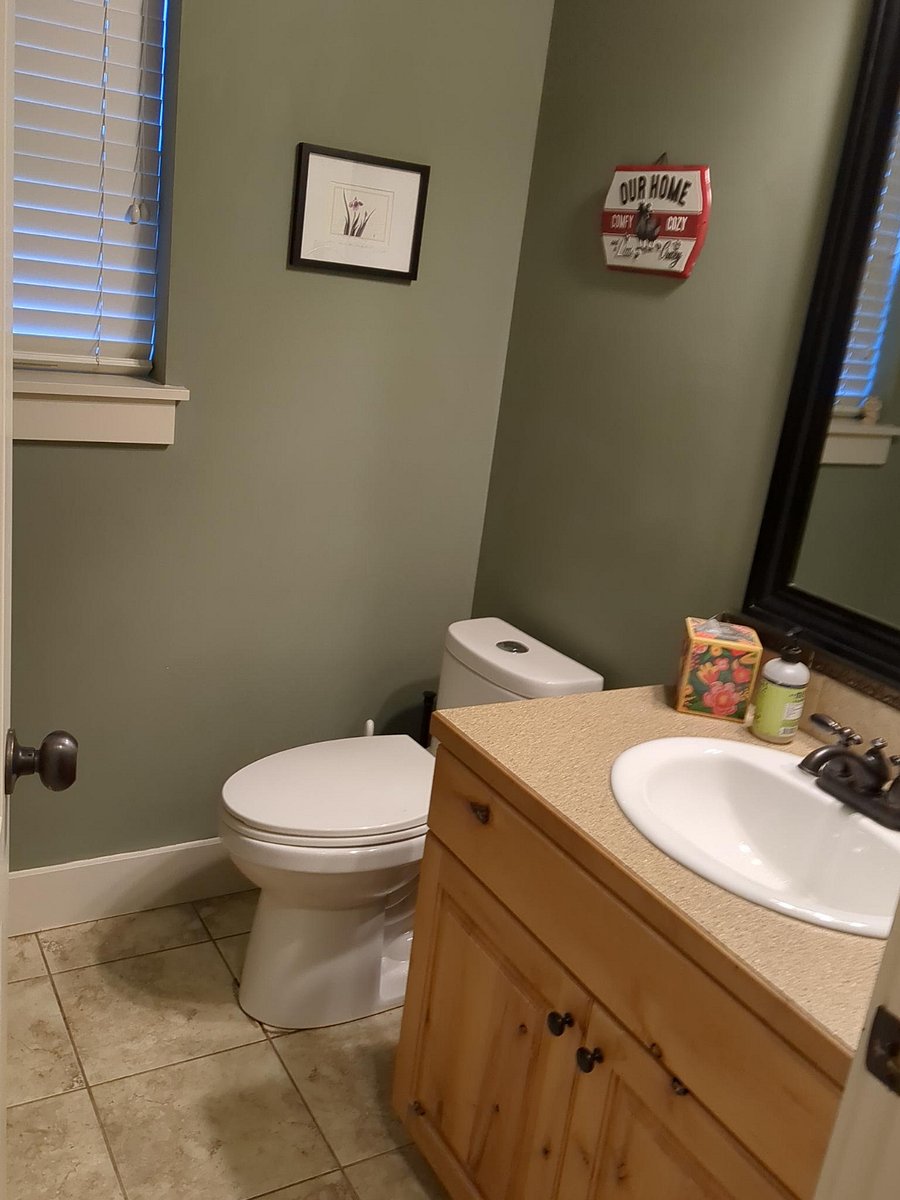 Main floor powder room.