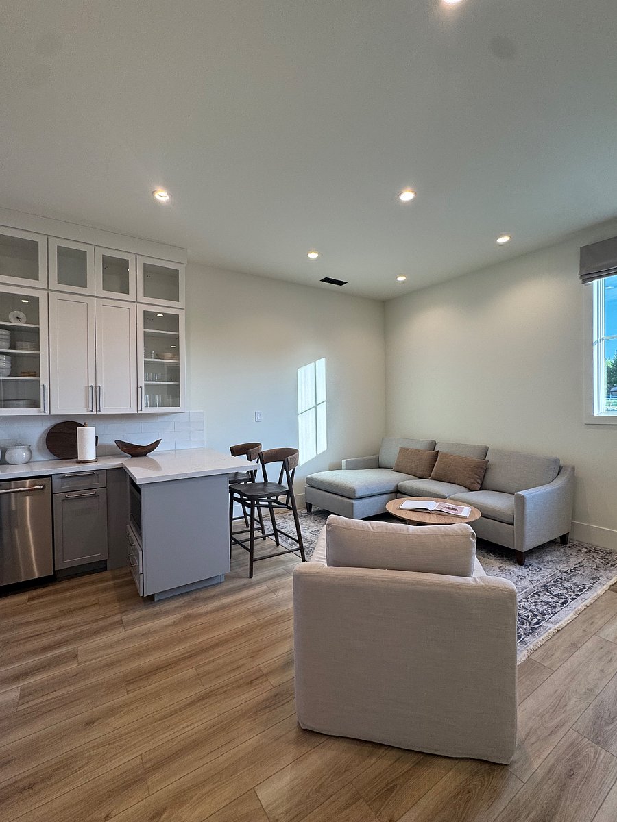 Kitchen and Living Room
