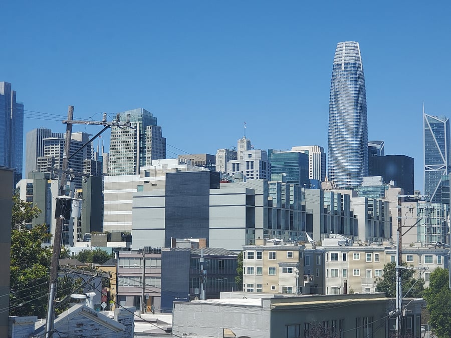 Downtown City View from Common Area