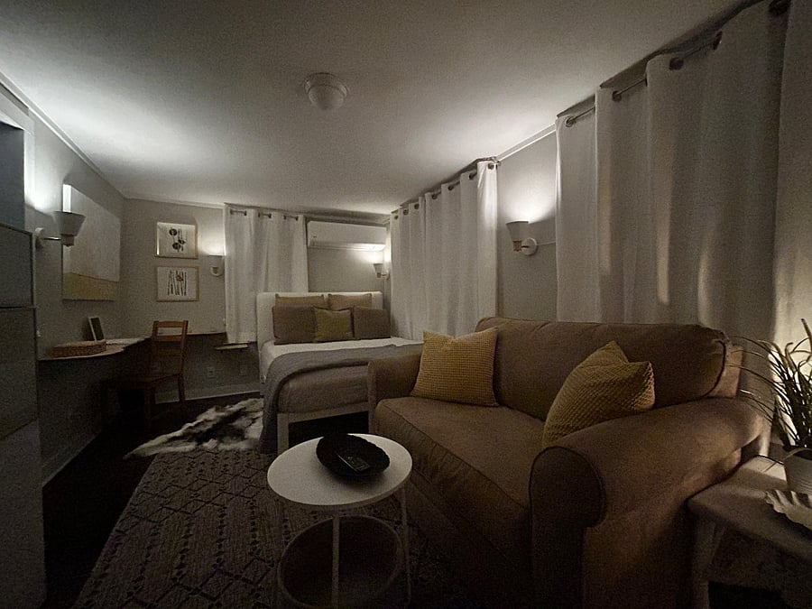 Cozy night time atmosphere