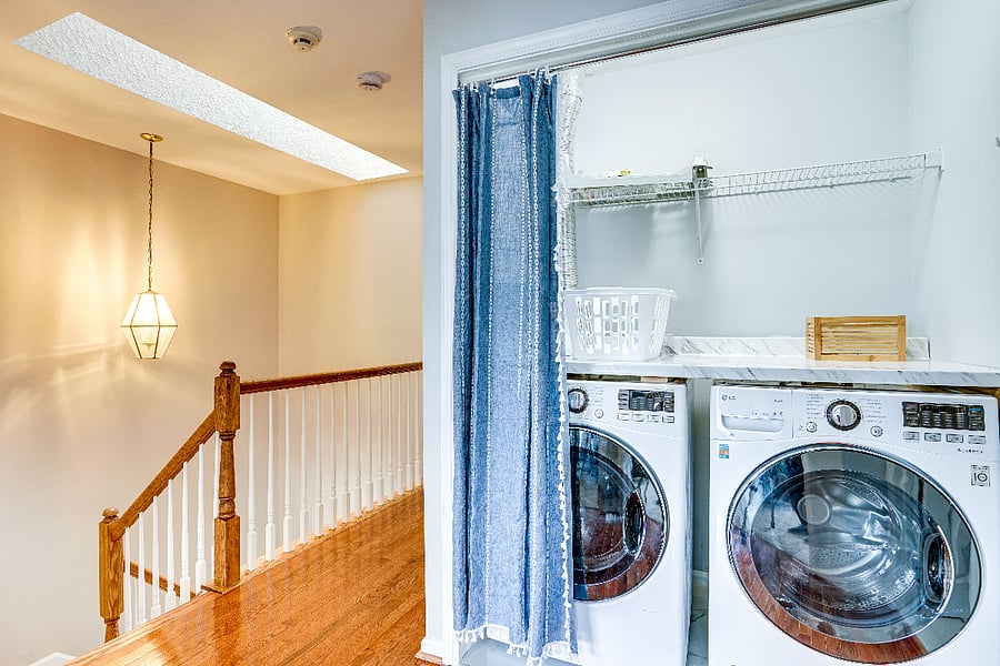 In-unit washer and dryer