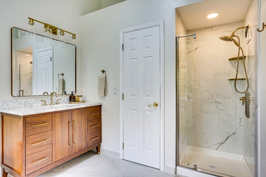 Master bathroom