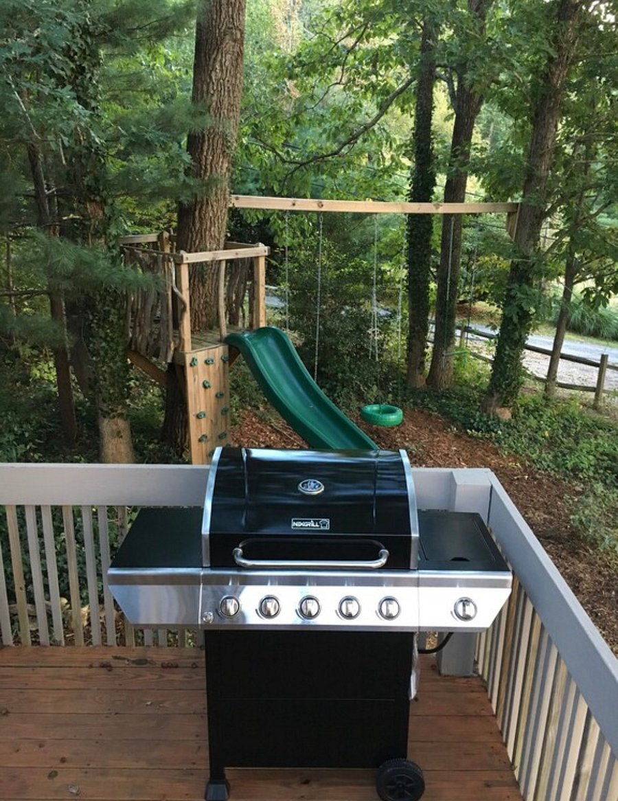 Grill and Play Area