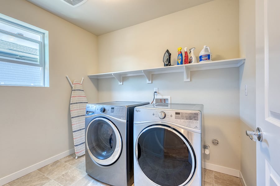 Laundry room upstairs! Available for our guests to use.