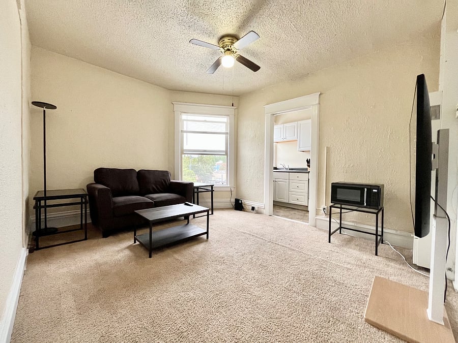 Plenty of natural light
