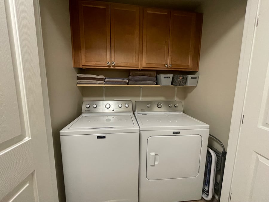 full size washer and dryer