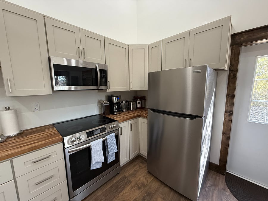 All new appliances and fully stocked kitchen