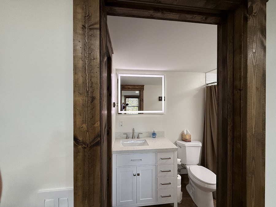 Master bathroom